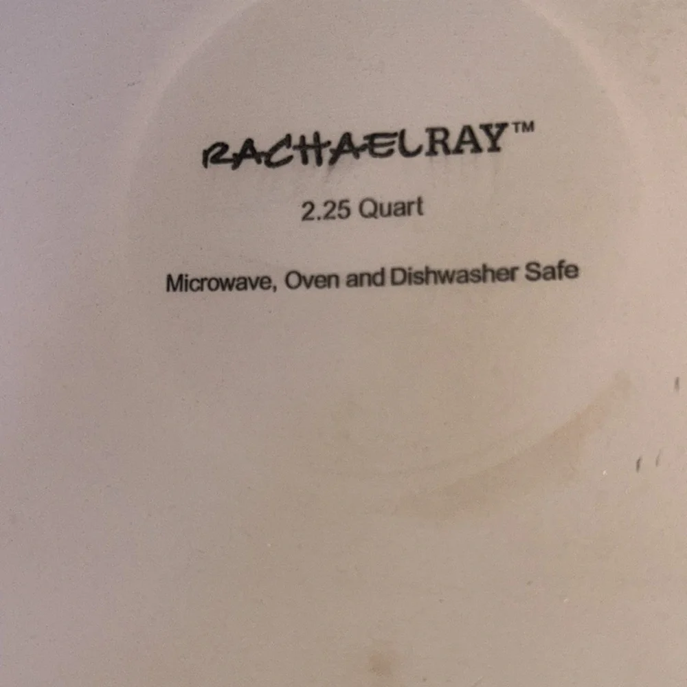 Rachael Ray cooking / Serving dish